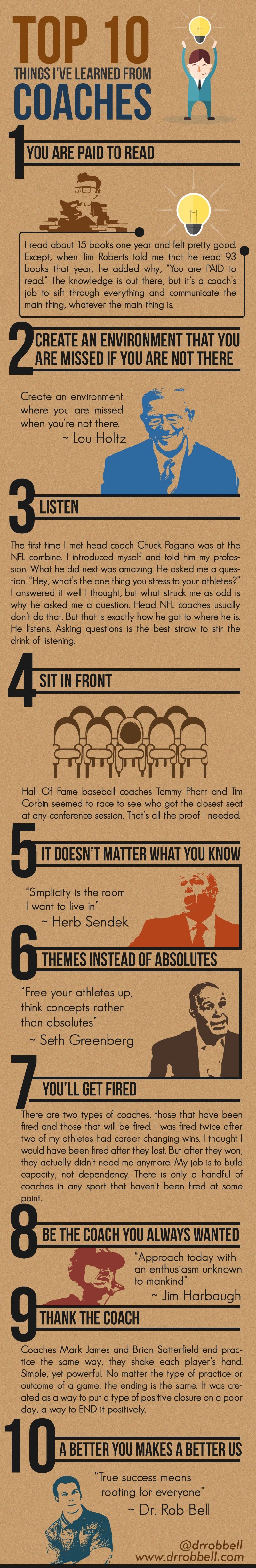 lessons from coaches