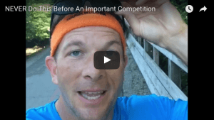 You Can NEVER Do This Before An Important Competition