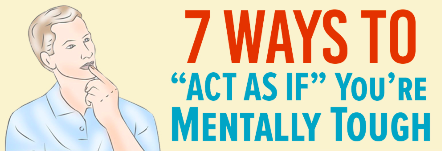 Ways to act as if