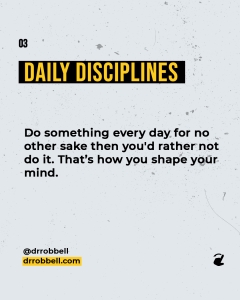 The Daily Disciplines