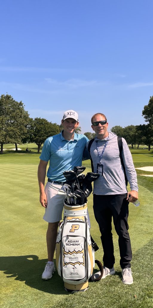 Dr. Bell and Adam Schenk Photo