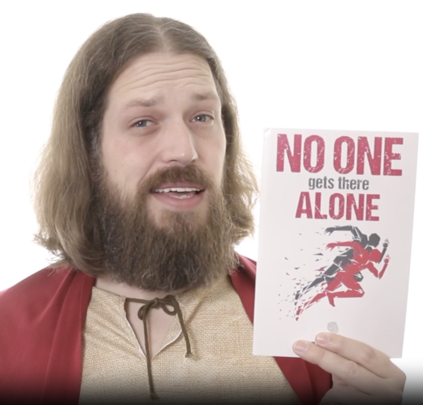 Jesus Stopped to read my book